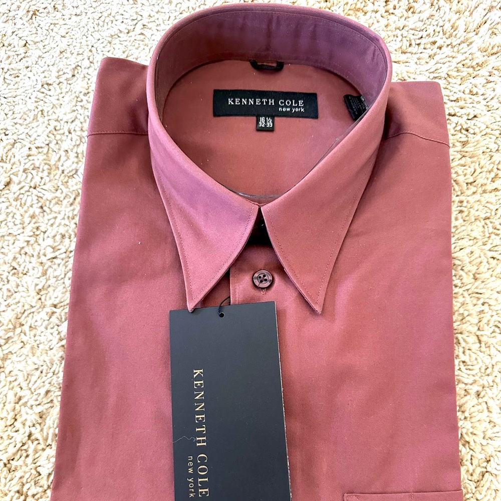 Kenneth Cole New York men’s size 16 1/2 -32/33 dress & casual shirt.